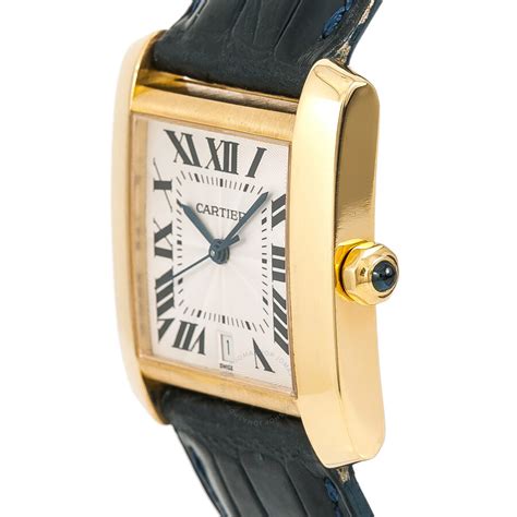 used cartier watches for men|pre owned cartier watch.